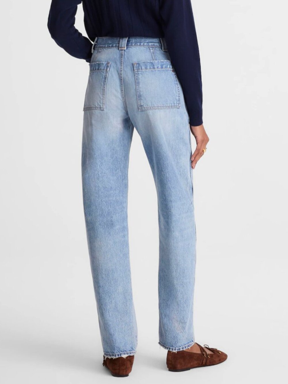 Madewell The Balloon Jean in Raebrook Wash - Picture 3 of 10